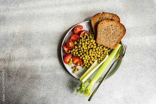 Raw vegetables in the bowl