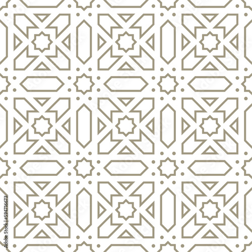 A white background with a pattern of geometric shapes