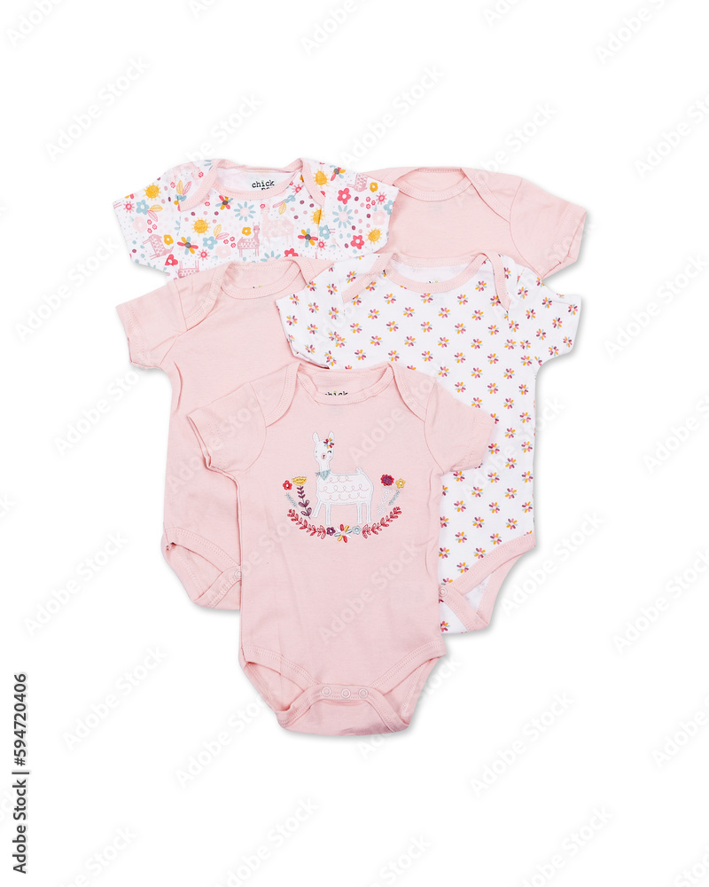 Baby, children clothes isolated on white background. Baby, children clothes isolated on white background.
