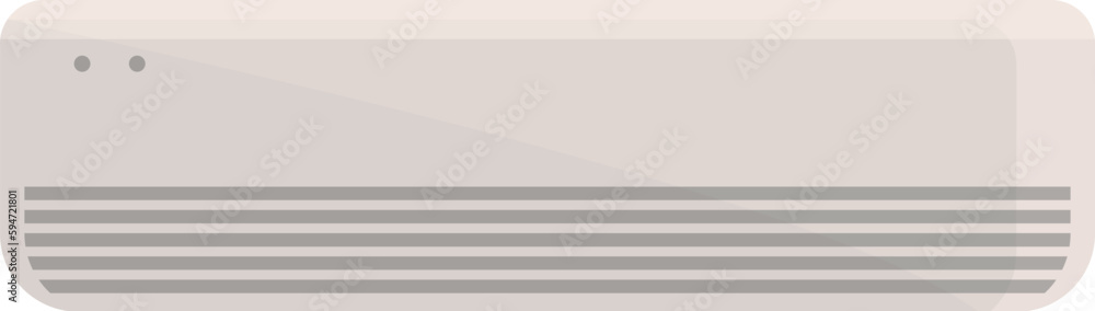 Fototapeta premium Office air conditioner icon cartoon vector. House service. Man system