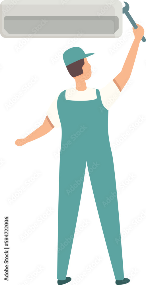 Install work icon cartoon vector. House repair. Service home Install work icon cartoon vector. House repair. Service home