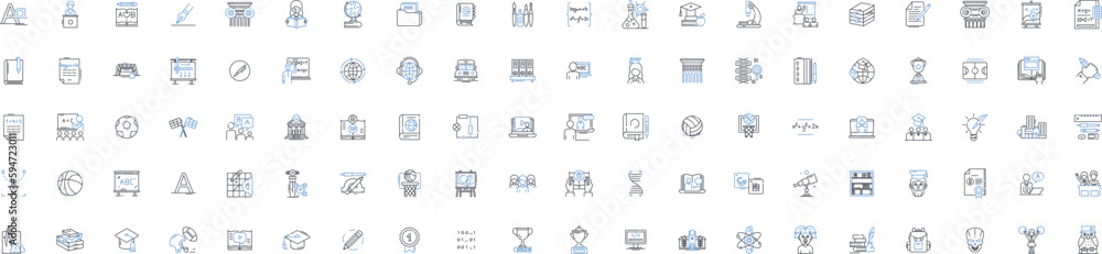 College line icons collection. Education, Degree, Campus, Learning, University, Academics, Student vector and linear illustration. Scholarship,Dorm,Graduation outline signs set College line icons collection. Education, Degree, Campus, Learning, University, Academics, Student vector and linear illustration. Scholarship,Dorm,Graduation outline signs set