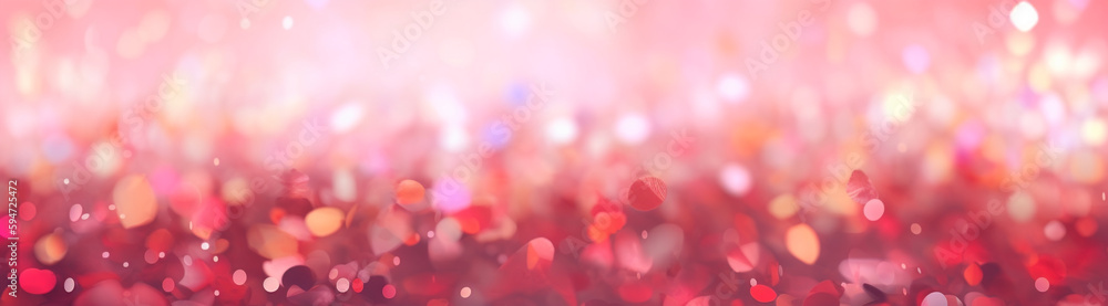 Pink and red glitter background image.