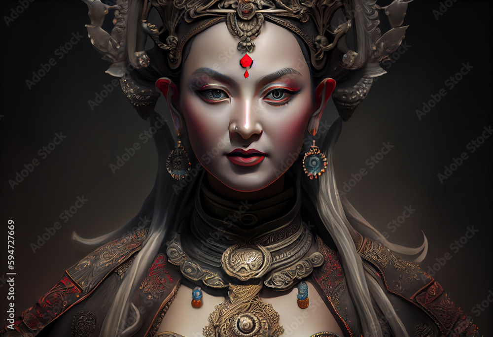 Major gods and goddesses of ancient Indian religions including Hinduism