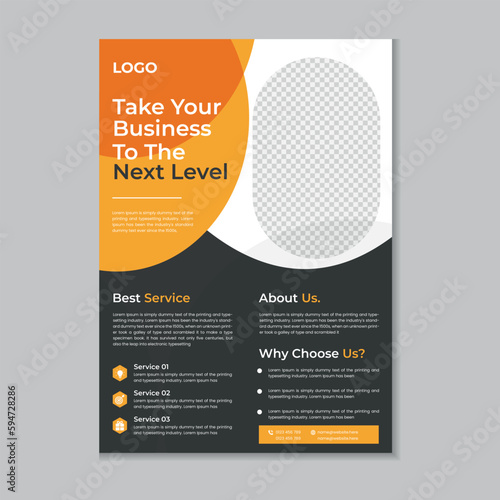 Corporate business flyer layout, Flyer cover design, Annual report, Corporate presentation, Digital marketing layout, Digital marketing flyer, Business brochure template design with mockup