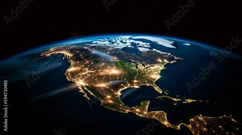 globe on the background of the earth
