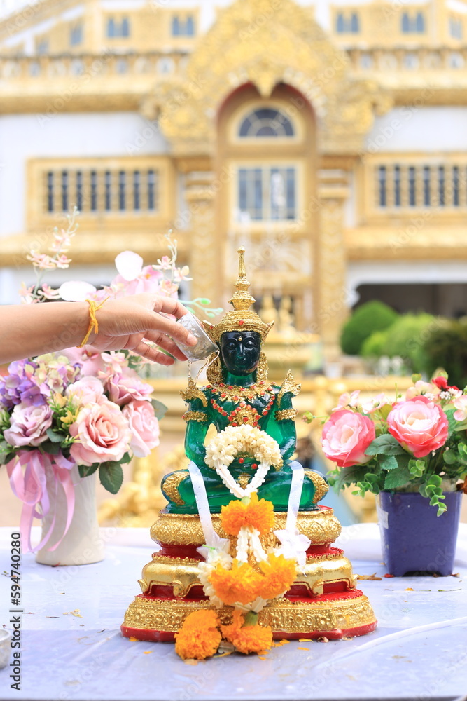 Songkran festival of Thailand. Thailand culture 