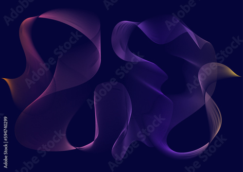 Colorful gradient background. Layout for the cover, banner, poster. Template for interior paintings, decorations and creative design. Color blur