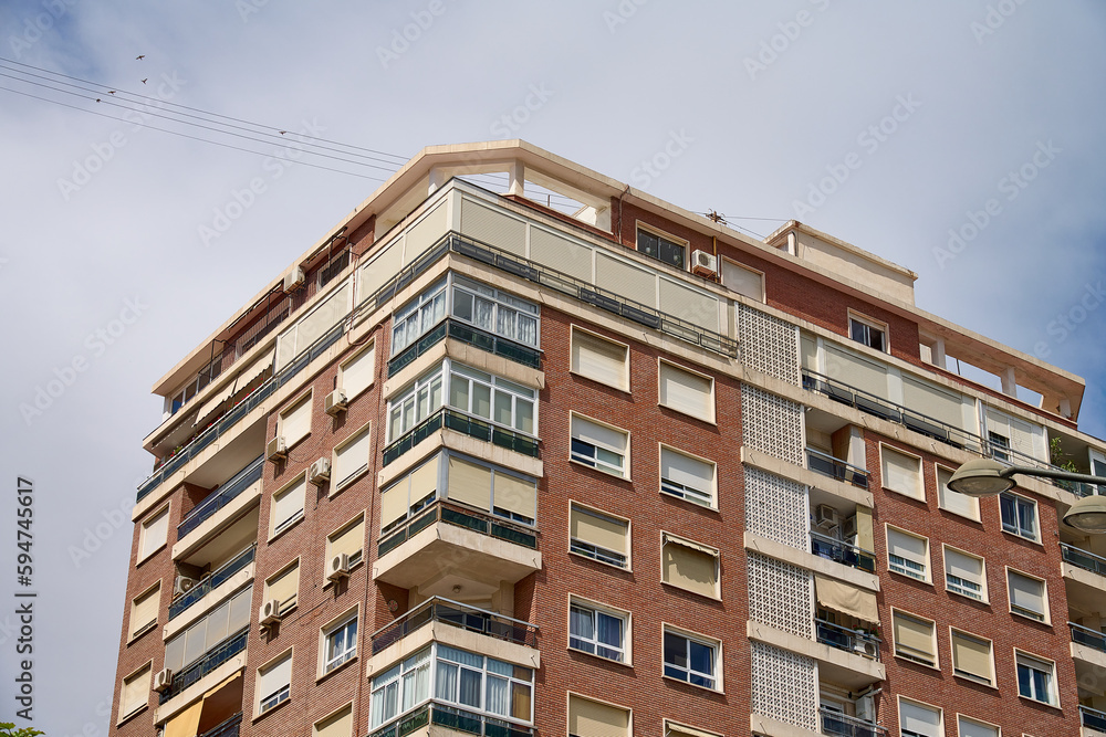 Housing or apartments in a building in Valencia, Spain