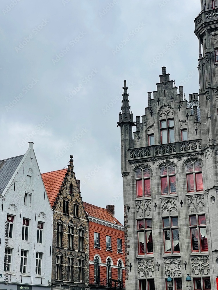 Bruges, the famous historical and touristic city of Belgium.