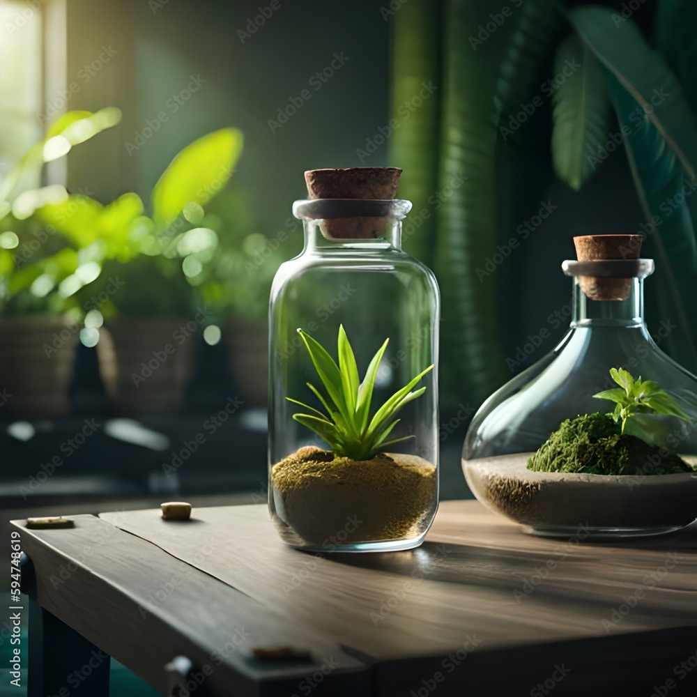 spa still life with oils generated by an IA spa still life with oils generated by an IA