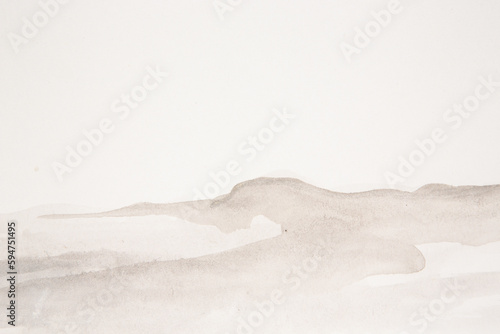 Pastel and light purple waves on white isolated background