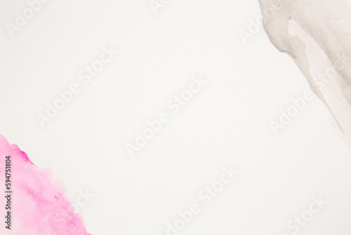 Pastel light purple waves on white isolated background with free space