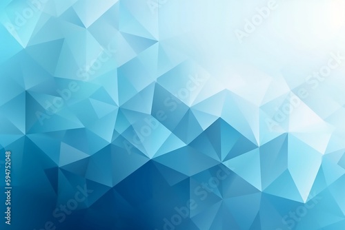 Blue Gradient Abstraction