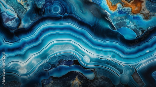 Obraz na płótnie agate stone texture background. Generated AI
