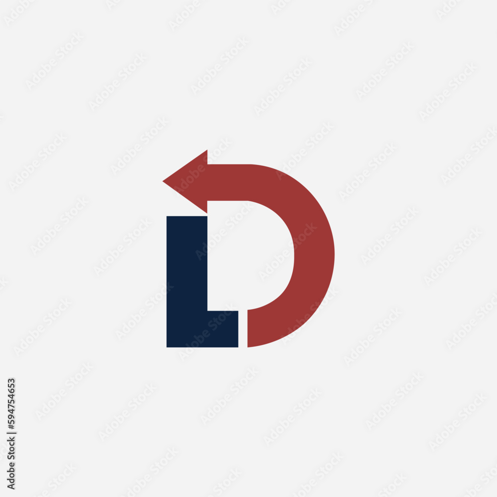 unique DL logo designs