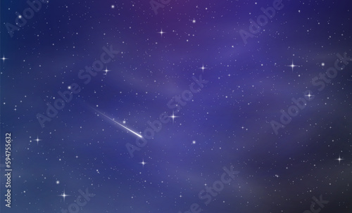 Magic colored space. Infinite universe and starry night. Space stars background. Milky Way galaxy. Beautiful galaxy background with nebula cosmos. vector illustration. 