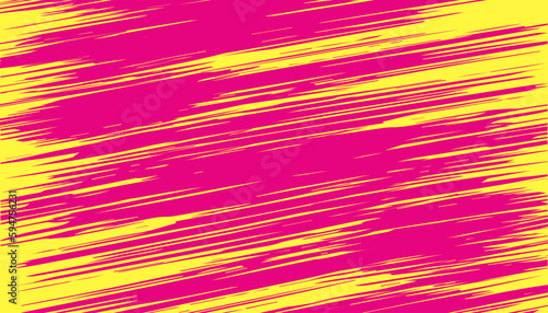 Bright pink-yellow background of movement, speed in the style of manga and anime.