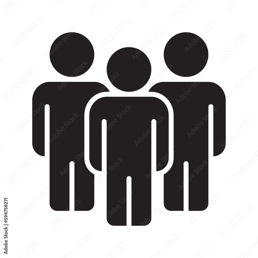 person group icon vector suitable for any purpose person group icon vector suitable for any purpose