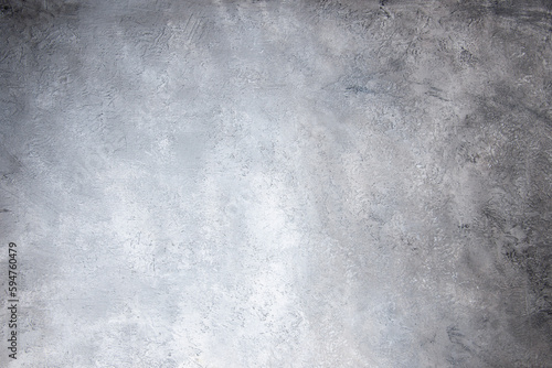 Top view of white light on gray distressed isolated background