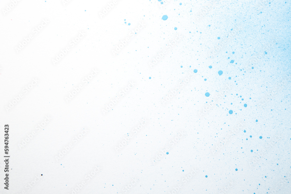 above view blue paint on white surface artist photo bright art painting exhibition frame horizontal color above view blue paint on white surface artist photo bright art painting exhibition frame horizontal color