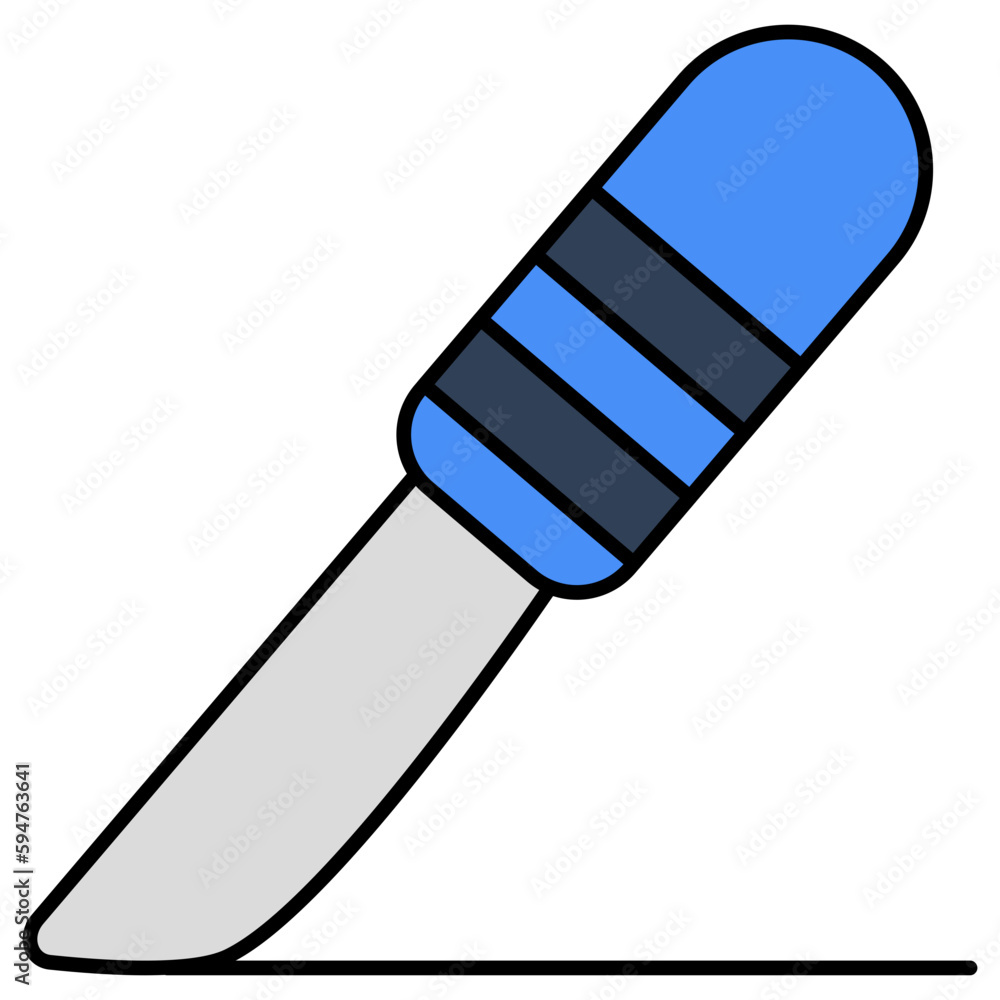 Perfect design icon of surgical knife Perfect design icon of surgical knife