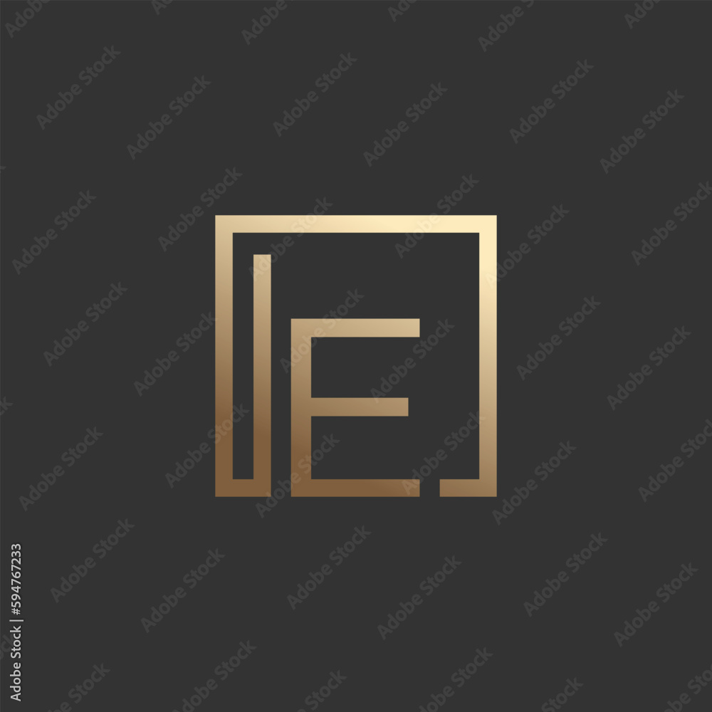 Letter logo design with simple and modern Letter logo design with simple and modern