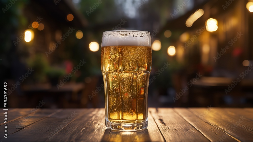 Refreshing Pint of Lager Refreshing Pint of Lager