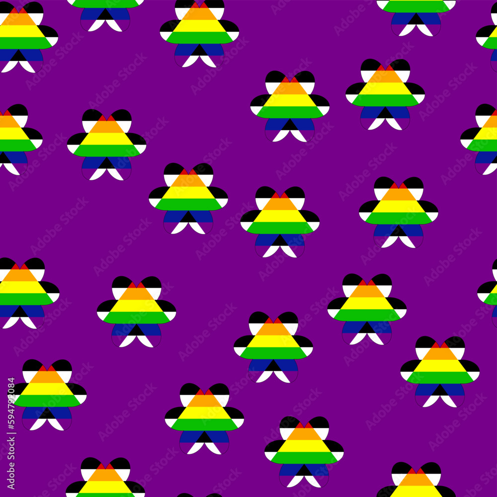 Straight Allies pride flag. LGBT community flag Straight Allies pride flag. LGBT community flag