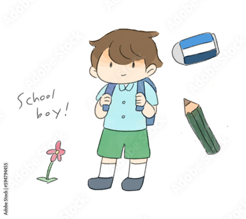 小学生の男の子