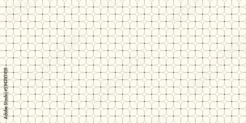 Vector seamless pattern. Modern stylish texture. Repeating geometric tiles background