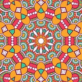 Abstract Pattern Mandala Flowers Plant Art Colorful Red Green Yellow 650