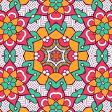 Abstract Pattern Mandala Flowers Plant Art Colorful Red Green Yellow 629