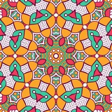 Abstract Pattern Mandala Flowers Plant Art Colorful Red Green Yellow 578