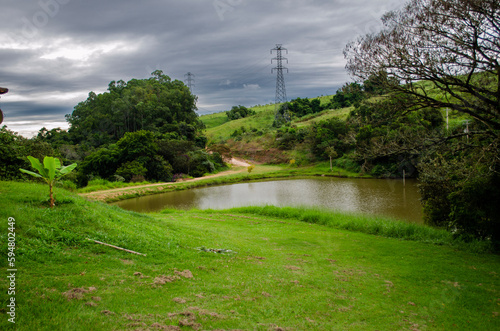 landscape with river