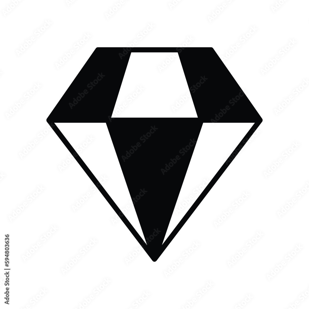 Diamond icons Stock illustration. Diamond icons Stock illustration.