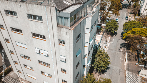 Quadro em tela Bairro Higienópolis São Paulo Avenida Angélica Ruas Parque Buenos Aires Prédios