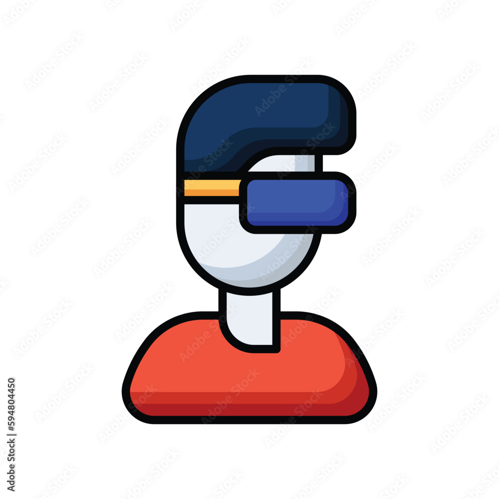 Vr Game icons Stock illustration. Vr Game icons Stock illustration.