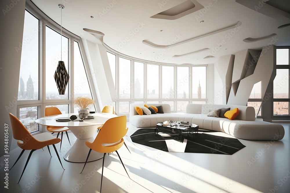 Penthouse Design Inspiration For Neutral And Bright preview