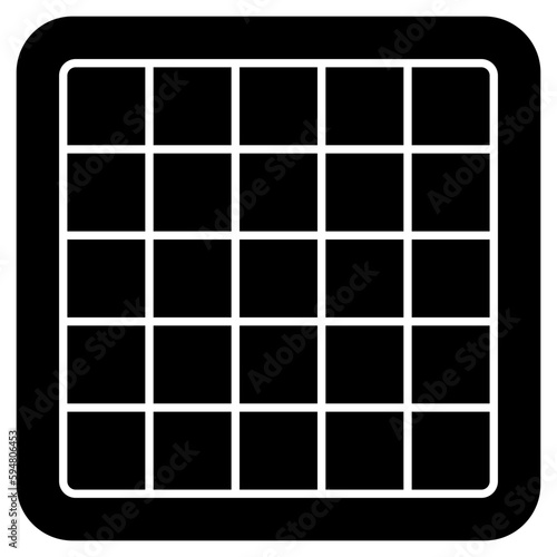 A perfect design icon of game board 