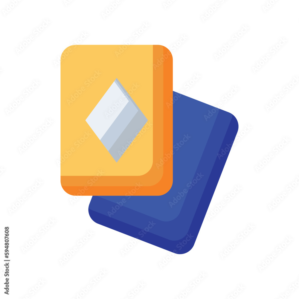 Game Cards icons Stock illustration. Game Cards icons Stock illustration.