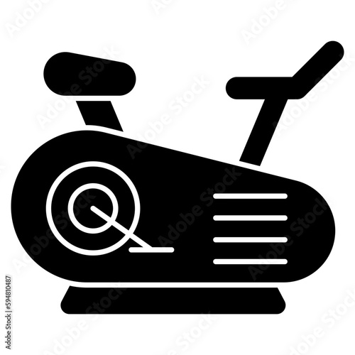 Perfect design icon of ergometer 
