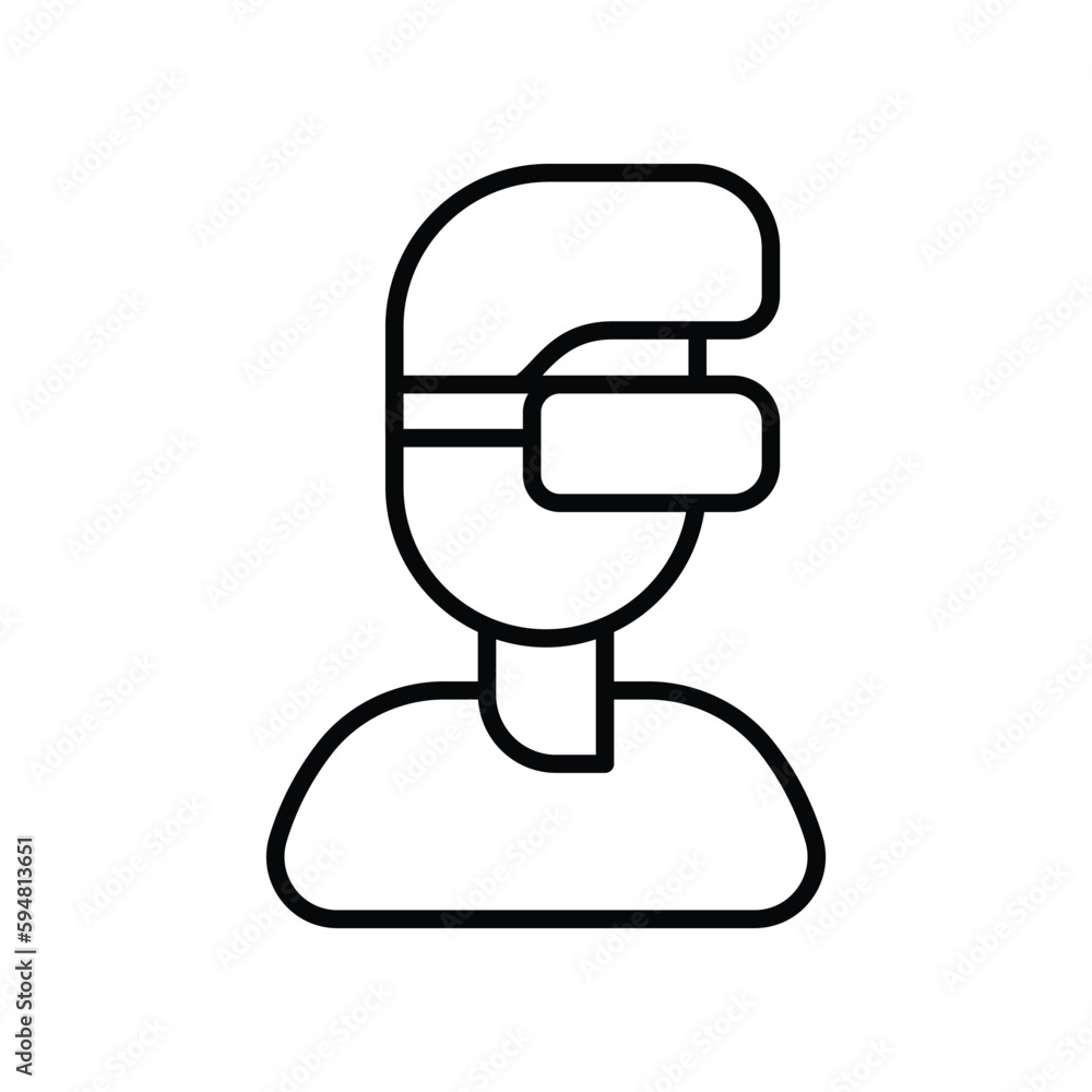Vr Game icons Stock illustration. Vr Game icons Stock illustration.