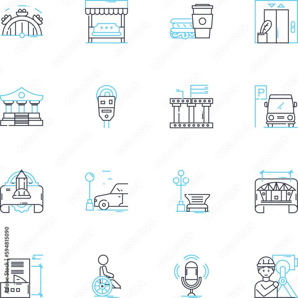 Engineers linear icons set. Innovators, Creators, Problem-solvers, Designers, Analytical, Inventors, Precise line vector and concept signs. Critical,Meticulous,Logical outline illustrations Engineers linear icons set. Innovators, Creators, Problem-solvers, Designers, Analytical, Inventors, Precise line vector and concept signs. Critical,Meticulous,Logical outline illustrations