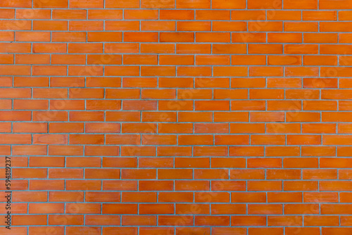 Pattern of Red brick wall for background and textured, Seamless Red brick wall background. Old Brick texture,
