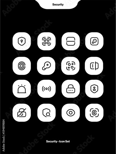 Security Icon Set
