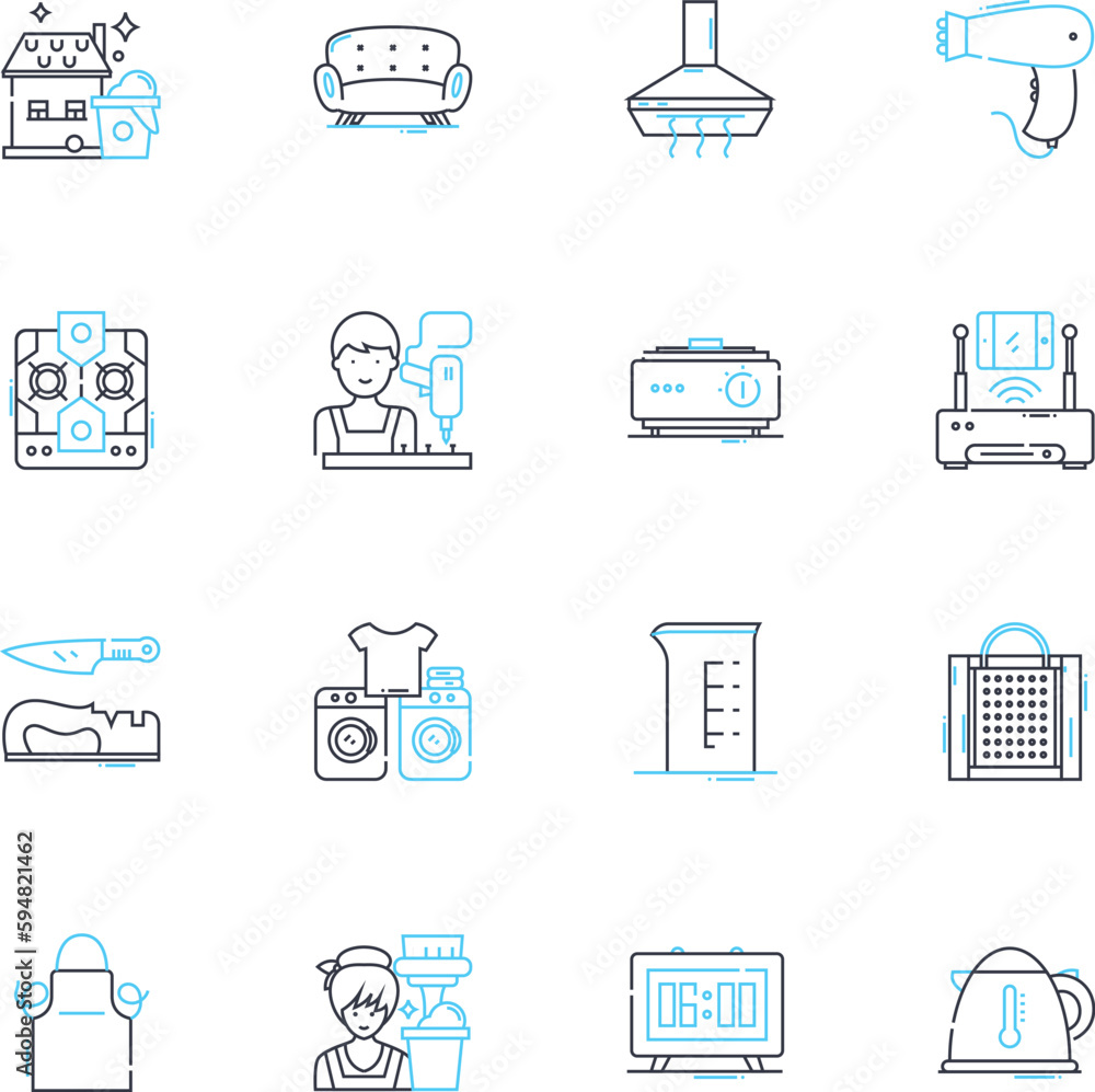 Leisure pursuit linear icons set. Camping, Hiking, Traveling, Painting, Reading, Writing, Knitting line vector and concept signs. Drawing,Photography,Gardening outline illustrations Leisure pursuit linear icons set. Camping, Hiking, Traveling, Painting, Reading, Writing, Knitting line vector and concept signs. Drawing,Photography,Gardening outline illustrations