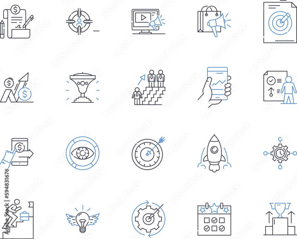 Service Model line icons collection. Outsourcing, Cloud, Subscription, On-demand, Platform, Full-service, Hybrid vector and linear illustration. Managed,Distribution,Hosting outline signs set Service Model line icons collection. Outsourcing, Cloud, Subscription, On-demand, Platform, Full-service, Hybrid vector and linear illustration. Managed,Distribution,Hosting outline signs set