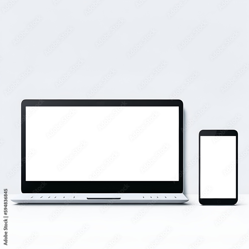 laptop and smartphone laptop and smartphone