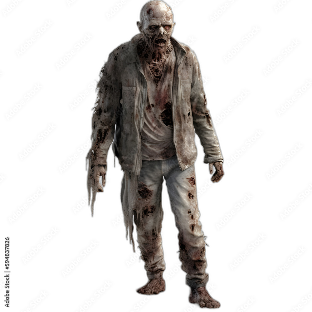 Fototapeta premium zombie from the walking dead series